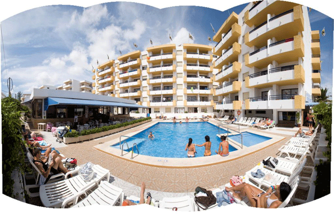 Poseidon II Hotel Ibiza Island Exterior photo